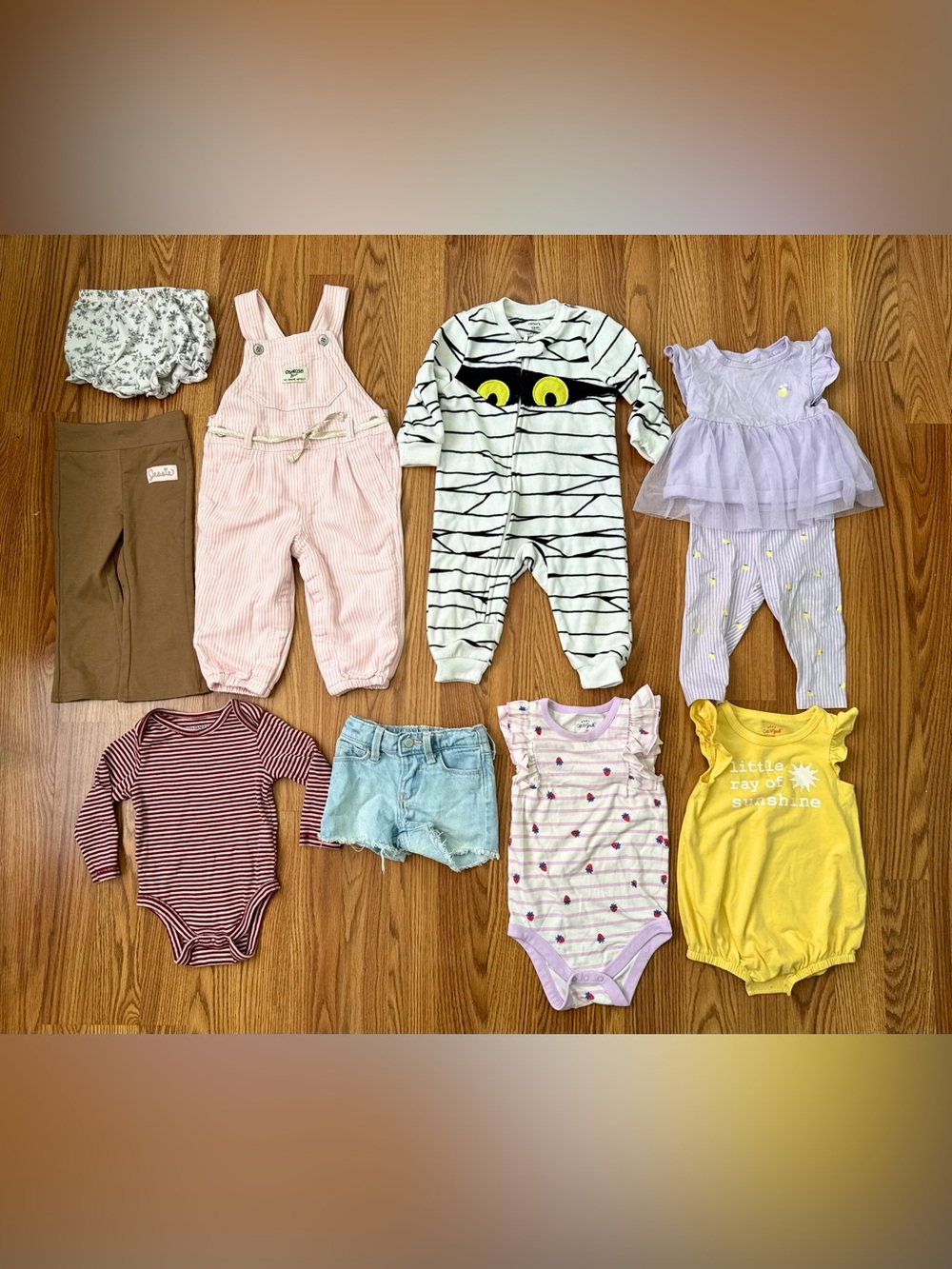 12M baby girl clothing bundle